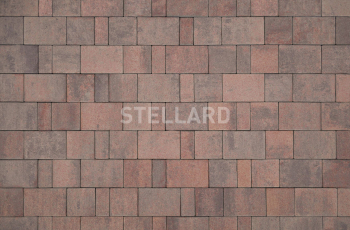 Тротуарная плитка Stellard Новый город Color mix Мокко 40