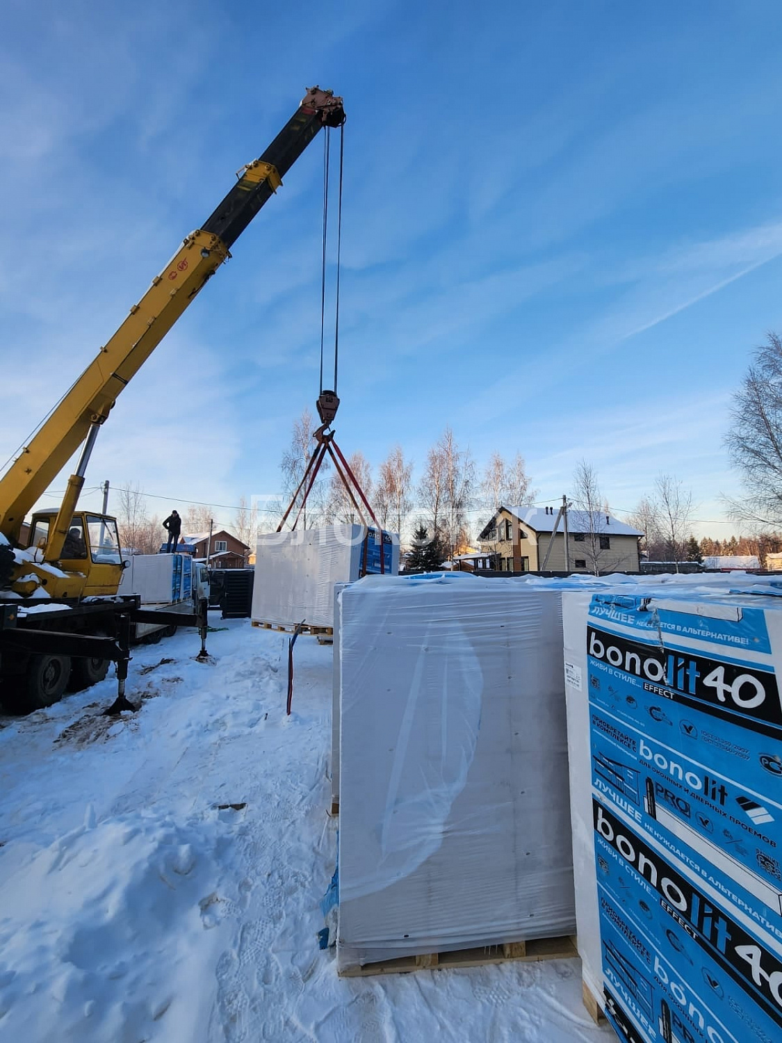 Армированные газобетонные перемычки BONOLIT БПА 1500х300х250/2700