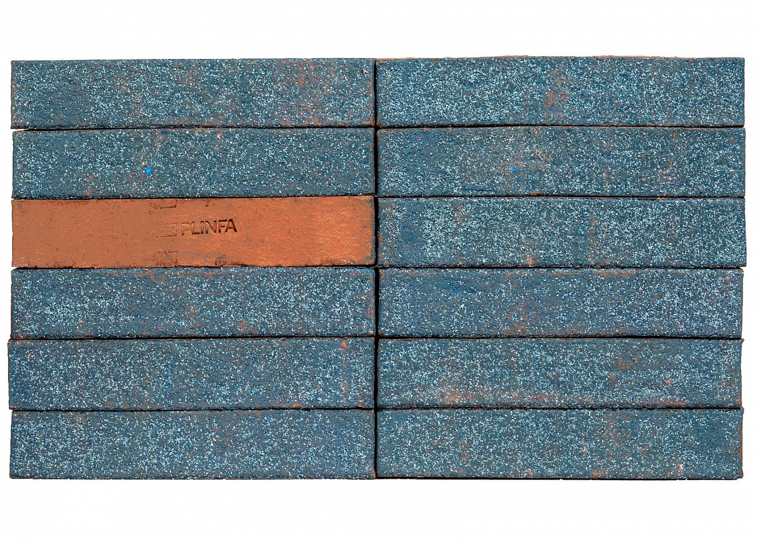 Клинкерный кирпич Plinfa Iron 2521
